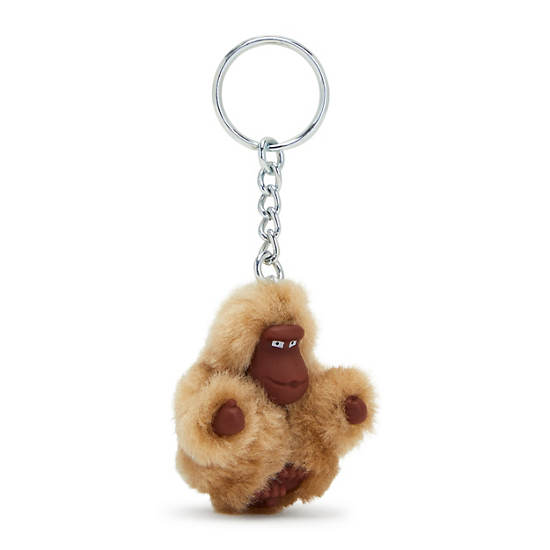 Kipling Sven Extra Small Iconic Monkey Keychain Accessories Beige | NO 1241TC